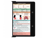 WhiteCoat Clipboard® - Black Respiratory Therapy Edition